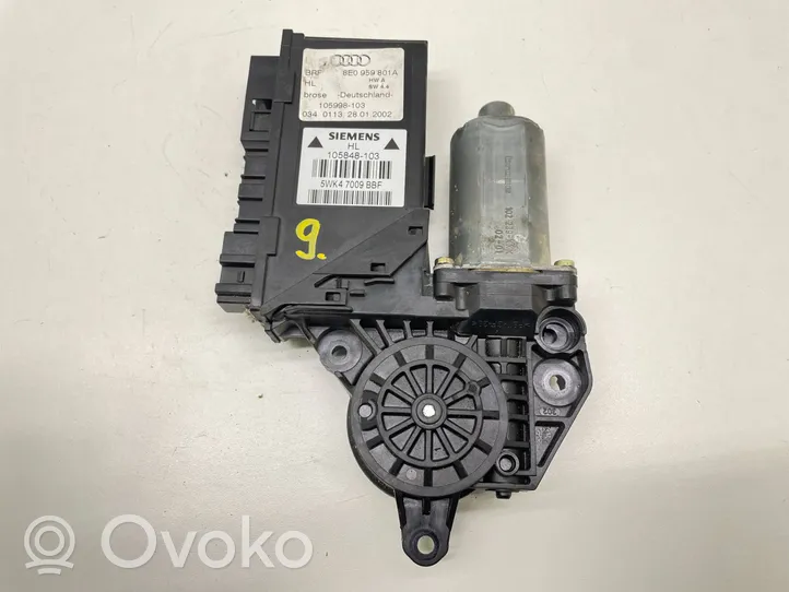 Audi A4 S4 B6 8E 8H Rear door window regulator motor 8E0959801A