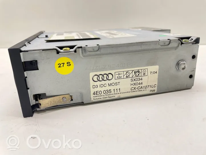 Audi A6 S6 C6 4F CD/DVD keitiklis 4E0035111