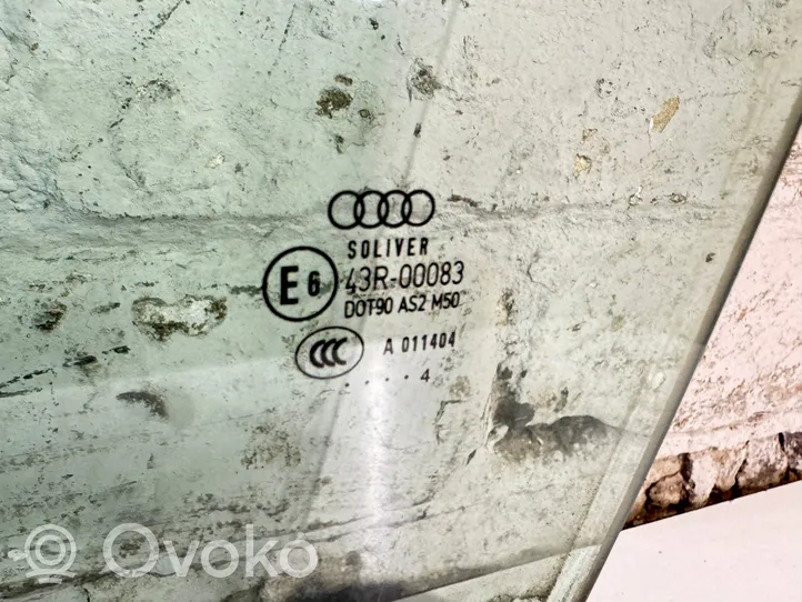 Audi A6 S6 C5 4B Основное стекло передних дверей (четырехдверного автомобиля) 