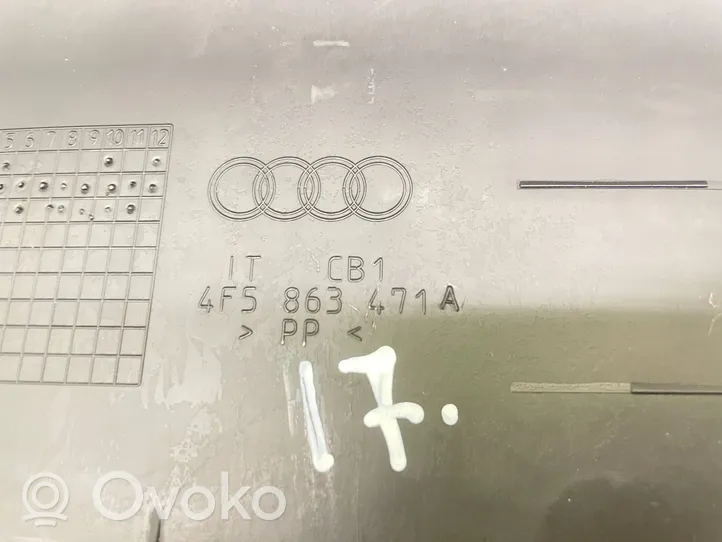 Audi A6 S6 C6 4F Bagažinės slenksčio apdaila 4F5863471A