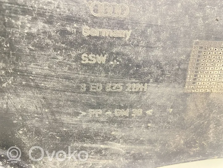 Audi A4 S4 B7 8E 8H Dugno apsauga galinės važiuoklės 8E0825219H