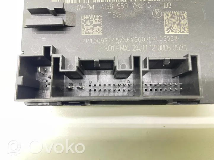 Audi A6 C7 Durų elektronikos valdymo blokas 4G8959795G