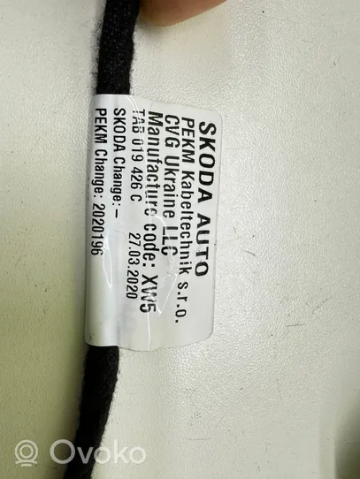 Skoda Kodiaq Faisceau de câblage de porte arrière 565971694AG