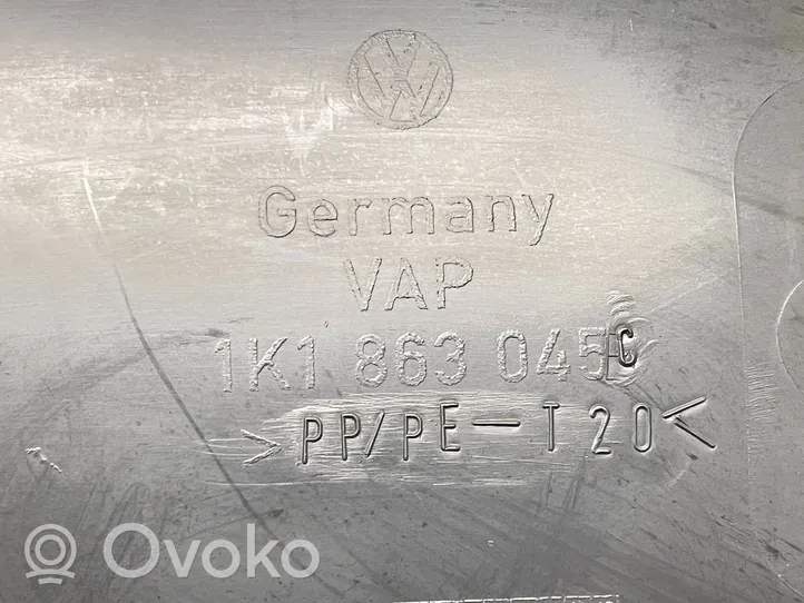 Volkswagen Golf VI Osłona boczna tunelu środkowego 1K1863045C