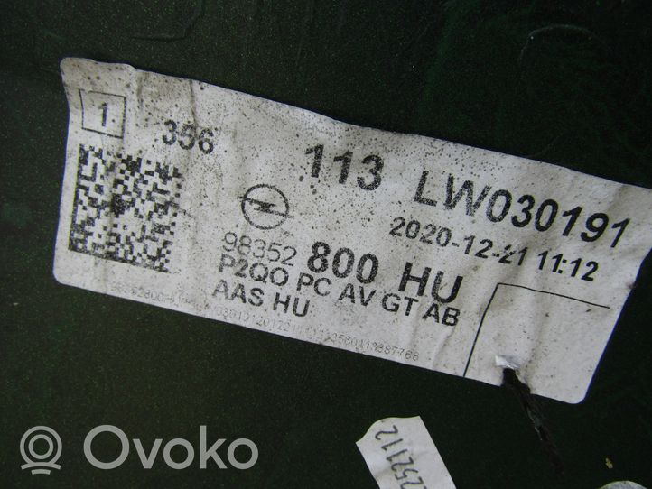 Opel Mokka B Pare-choc avant 98352800HU