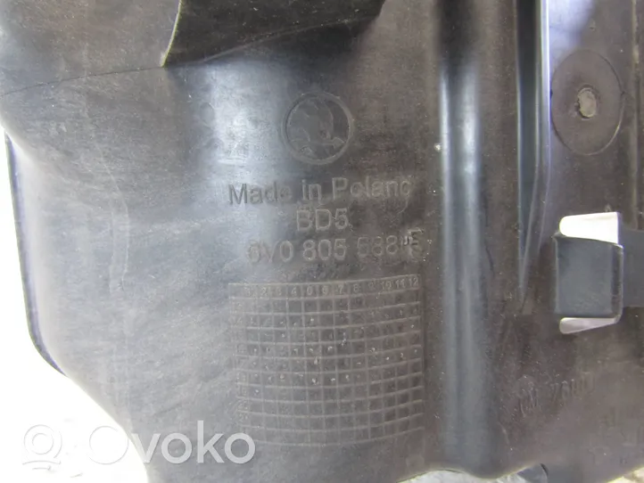 Skoda Fabia Mk3 (NJ) Osłona chłodnicy 6V0805588F
