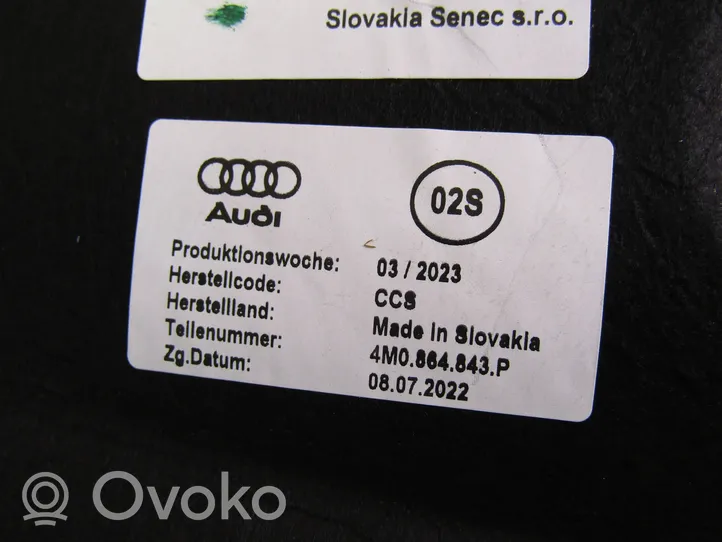 Audi Q7 4M Couvercle de plateau inférieur 4M0864843P