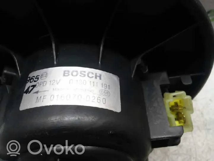 Volvo S40, V40 Sisälämmityksen ilmastoinnin korin kotelo 0130111191BOSCH