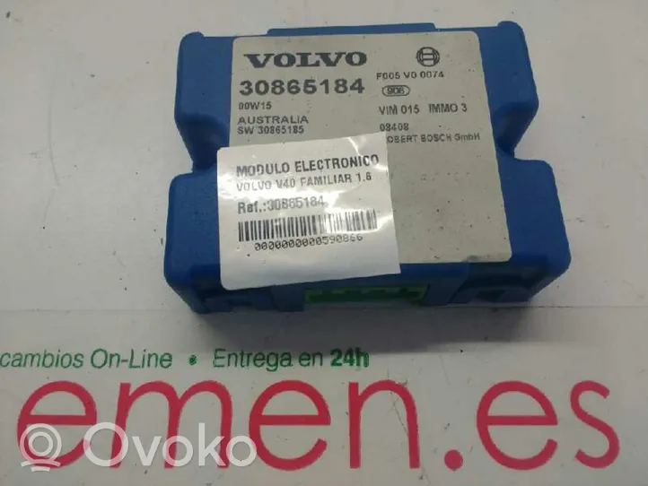 Volvo S40, V40 Muut ohjainlaitteet/moduulit 30865184