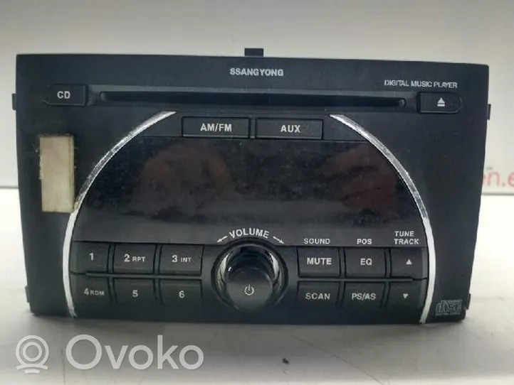 SsangYong Rexton Radio/CD/DVD/GPS-pääyksikkö 9CA06048