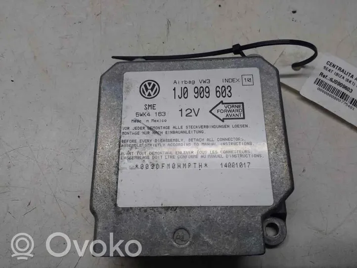 Seat Ibiza II (6k) Oro pagalvių valdymo blokas 1J0909603