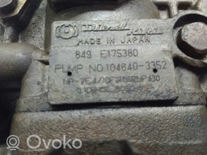 Mitsubishi Montero Pompe d'injection de carburant à haute pression 849E175380