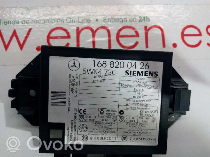 Mercedes-Benz Vaneo W414 Moduł / Sterownik immobilizera 1688200426