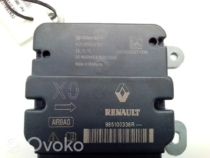 Dacia Dokker Airbag control unit/module 985109354R