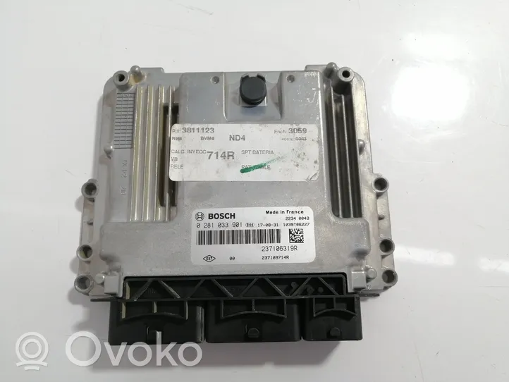 Renault Megane IV Engine control unit/module 237106319R