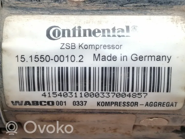Audi A6 S6 C5 4B Compresseur / pompe à suspension pneumatique 15155000102