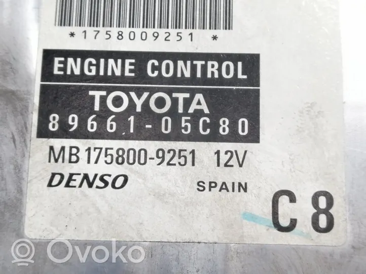 Toyota Avensis T250 Altre centraline/moduli 8966105C80