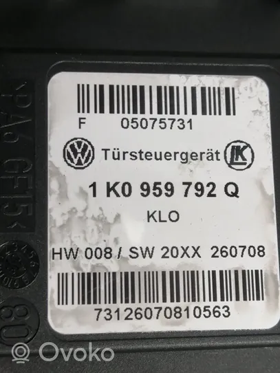 Volkswagen Touran I Etuoven sähkökäyttöinen ikkunan nostin 1T0959702M