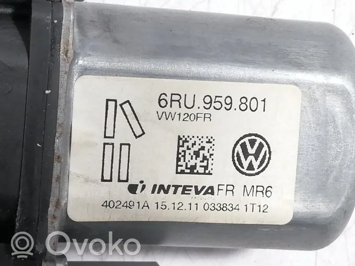 Volkswagen Up Etuoven sähkökäyttöinen ikkunan nostin 6RU959801