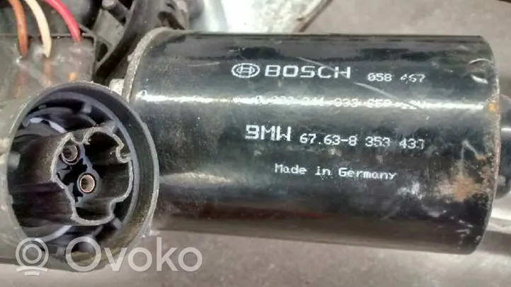 BMW 3 E36 Tringlerie et moteur d'essuie-glace avant 0390241333