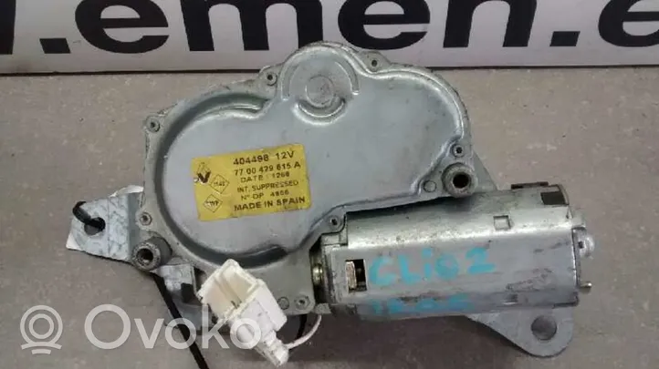 Renault Clio II Rear window wiper motor 7700429615A