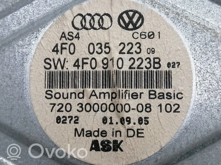 Audi A6 S6 C6 4F Altre centraline/moduli 4F0910223B