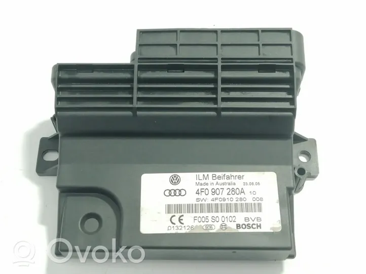 Audi A6 S6 C6 4F Autres unités de commande / modules 4F0907280A