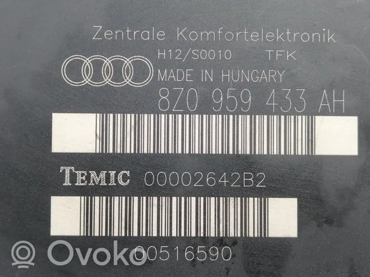 Audi A2 Muut ohjainlaitteet/moduulit 8Z0959433AH