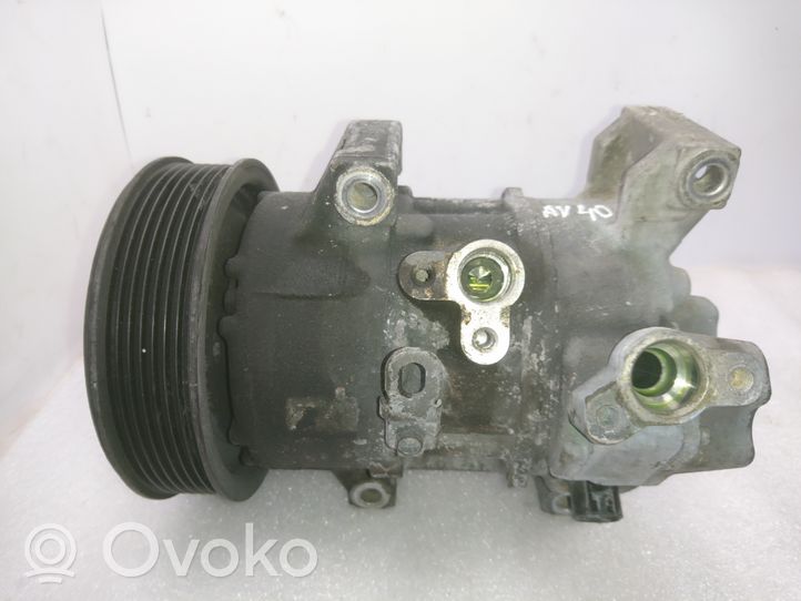Toyota Avensis T250 Ilmastointilaitteen kompressorin pumppu (A/C) 
