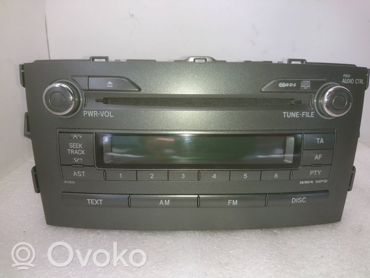 Toyota Auris 150 Radio/CD/DVD/GPS-pääyksikkö 