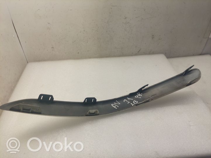 Toyota Avensis T250 Front bumper splitter molding 