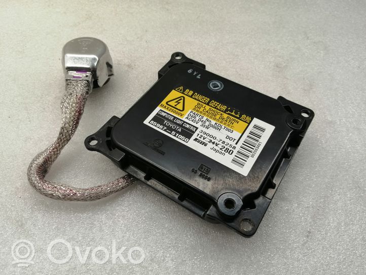 Toyota Avensis T270 Headlight ballast module Xenon 