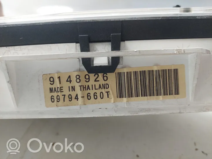 Volvo C70 Tachimetro (quadro strumenti) 9148926