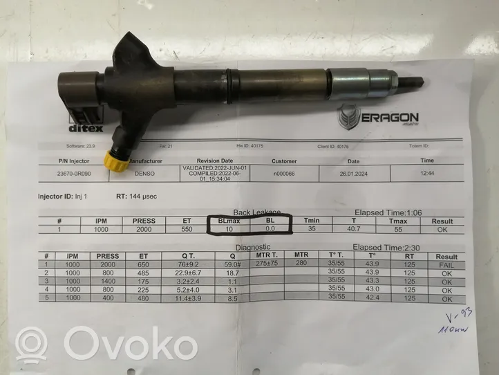 Toyota Verso Injecteur de carburant 2367026061