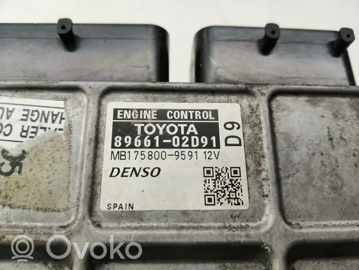 Toyota Auris 150 Sterownik / Moduł ECU 