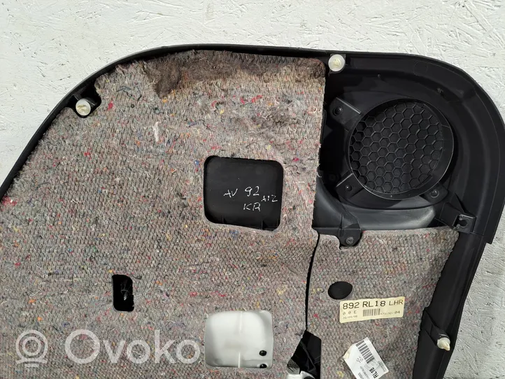 Toyota Avensis T250 Rear door card panel trim 