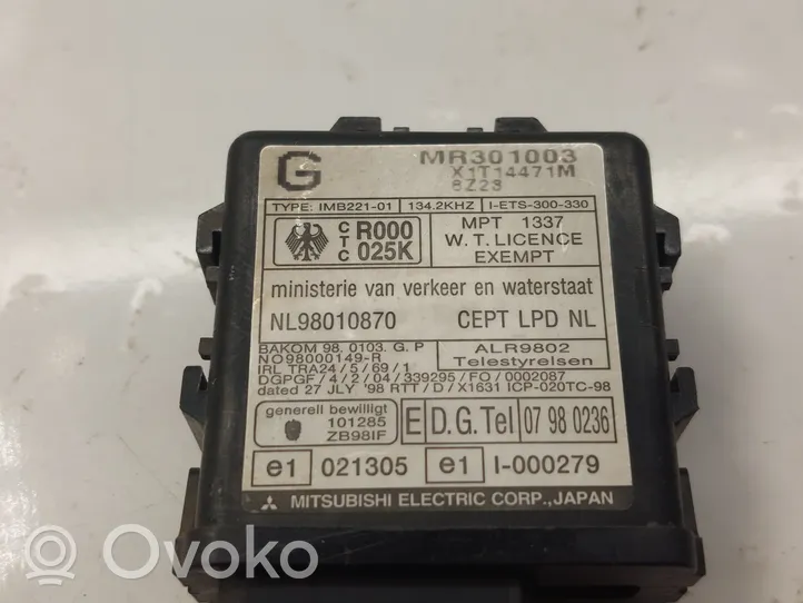 Mitsubishi Galant Kit centralina motore ECU e serratura MR420431