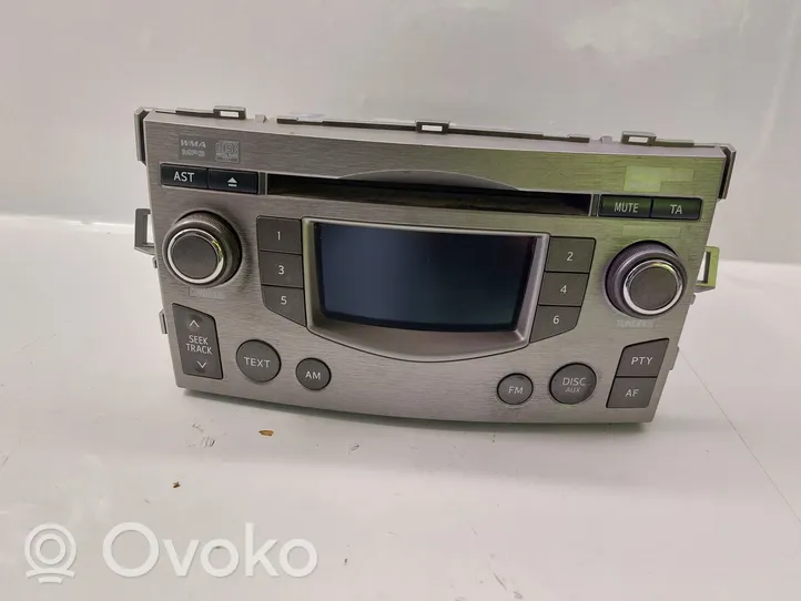 Toyota Verso Radio/CD/DVD/GPS-pääyksikkö 