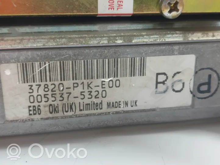 Honda Civic Sterownik / Moduł ECU 37820P1KE00