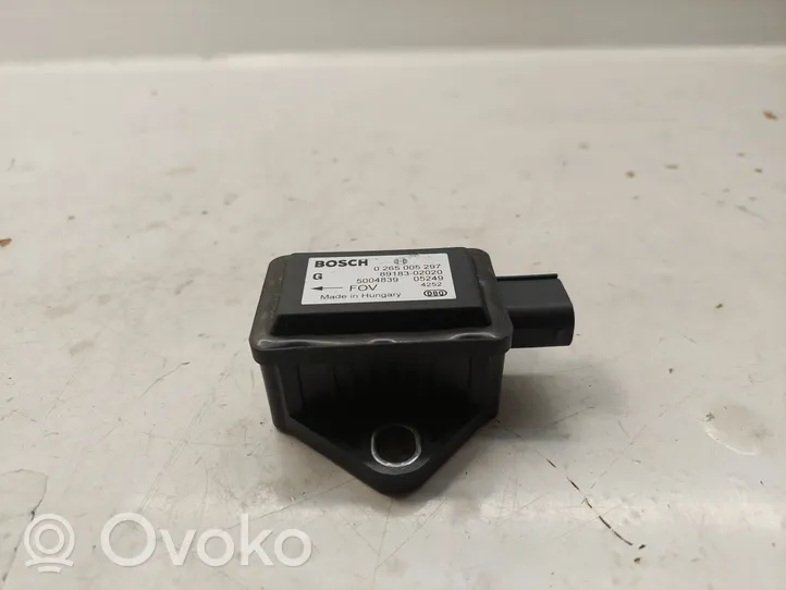 Toyota Corolla Verso AR10 Sensore di imbardata accelerazione ESP 0265005297