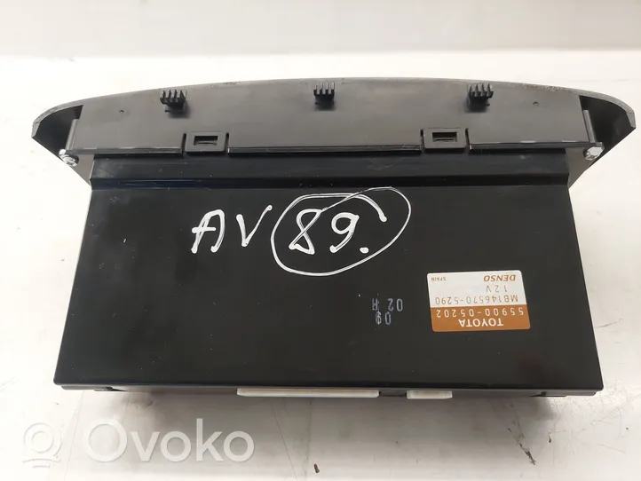 Toyota Avensis T250 Panel klimatyzacji MB1465705290