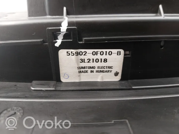 Toyota Corolla Verso AR10 Ilmastoinnin ohjainlaite 