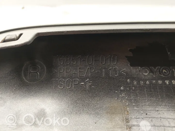 Toyota Corolla Verso AR10 Lame de pare-chocs avant 768510F010