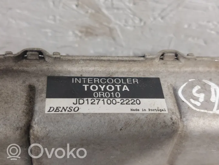 Toyota Avensis T250 Refroidisseur intermédiaire JD1271002220