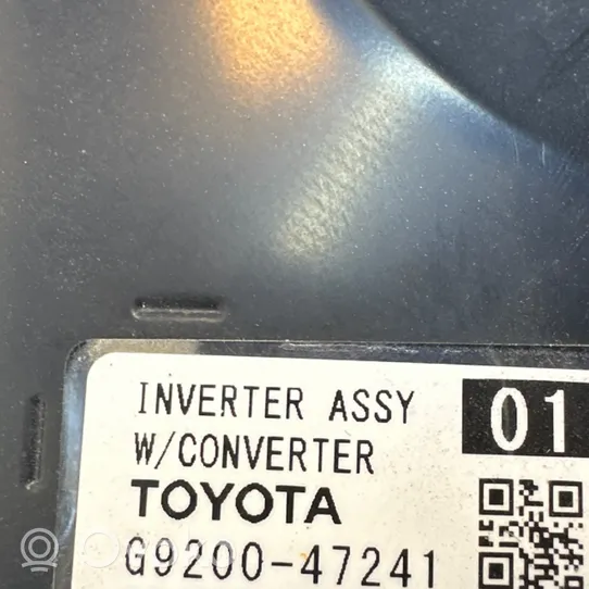 Toyota C-HR Convertitore di tensione inverter G920047241