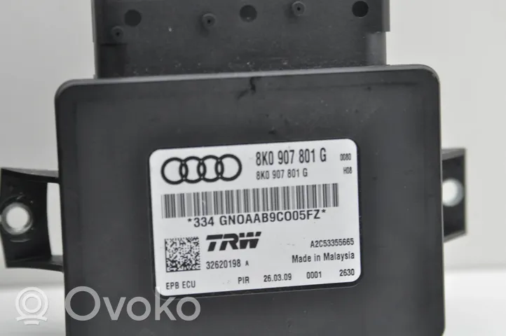 Audi Q5 SQ5 Takajarrun EMF-ohjainlaite/moduuli 8K0907801G