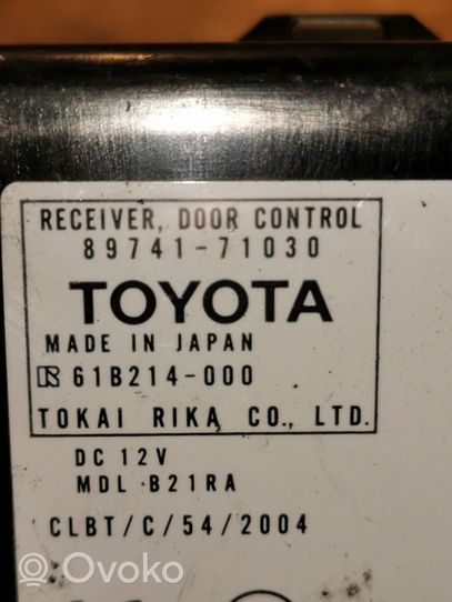 Toyota Hilux (AN10, AN20, AN30) Citu veidu vadības bloki / moduļi 8974171030