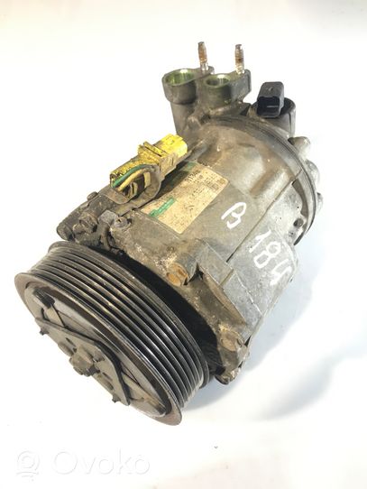 Peugeot 407 Air conditioning (A/C) compressor (pump) 9663315680