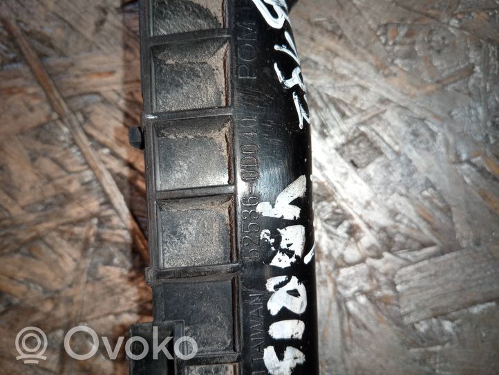 Toyota Yaris Uchwyt / Mocowanie zderzaka przedniego 525360D040