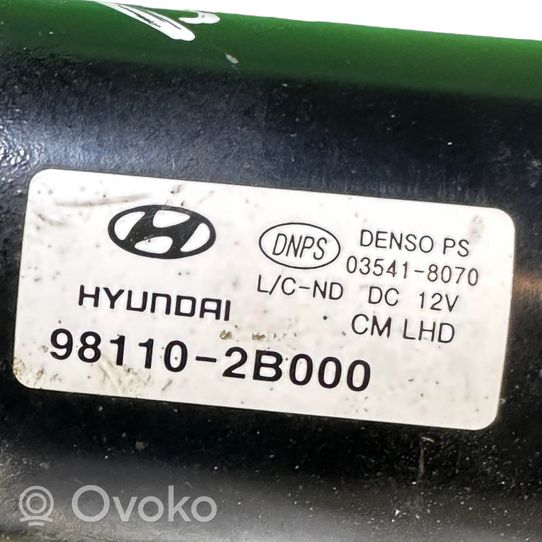 Hyundai Santa Fe Tringlerie et moteur d'essuie-glace avant 981102B000